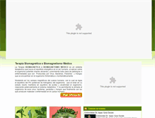 Tablet Screenshot of biomagnetismocolombia.com